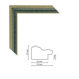 Багет P 527 green