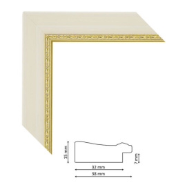 Багет P 145 gold
