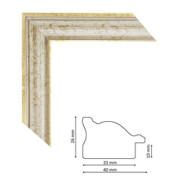 Багет P 534R white
