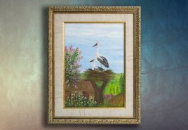 Оформления рамки для картины 