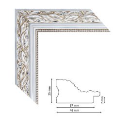 Багет P 4300 silver-bronz