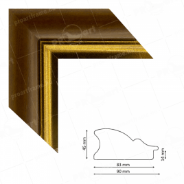 Багет P ondate wood