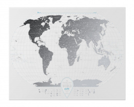 Скретч Карта Мира Travel Map AIR World (в тубусе)