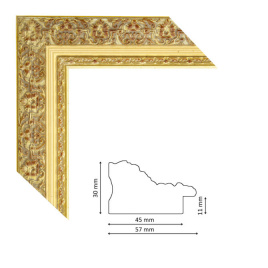 Багет P 121 gold