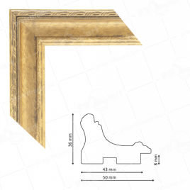 Багет P 5035 gold
