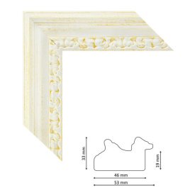Багет P 526 white-orange