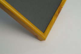 Рамка 40x60 алюминиевая, ширина - 11 мм, цвет - светлая сосна