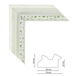 Багет P 526 white-green