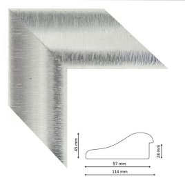 Багет P 1227 silver