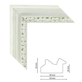 Багет P 526 white-green