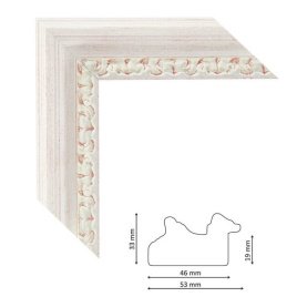 Багет P 526 white-red