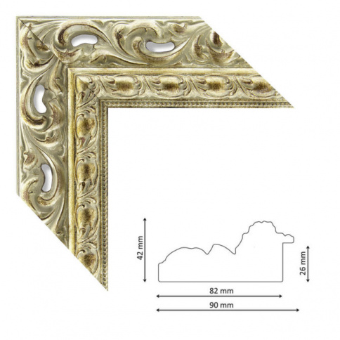 Багет P 12 silver фото 1