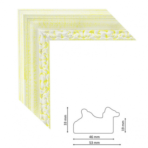 Багет P 526 white-yellow фото 1