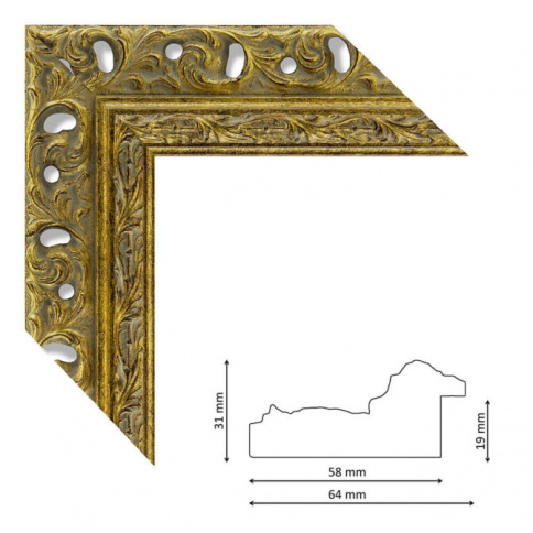 Багет P 10 gold фото 1