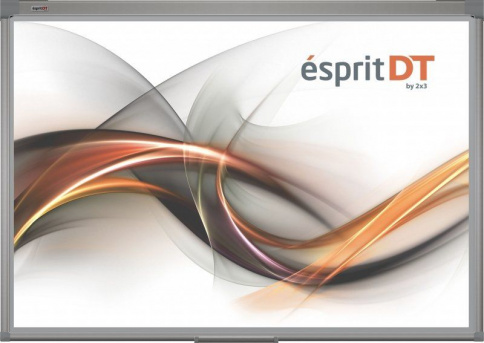2x3 esprit DT настенная интерактивная доска 174,5х123,3/80'' фото 1