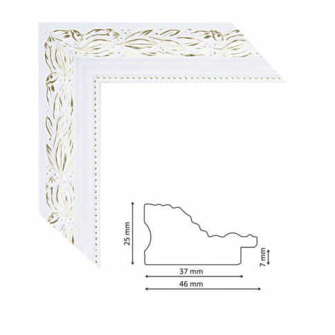 Багет P 4300 white-gold фото 1